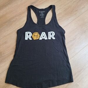 Disney's Lion King Black Racerback tank top Women's MEDIUM EUC
